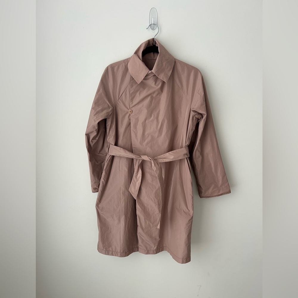 Maxmara reversible light pink jacket